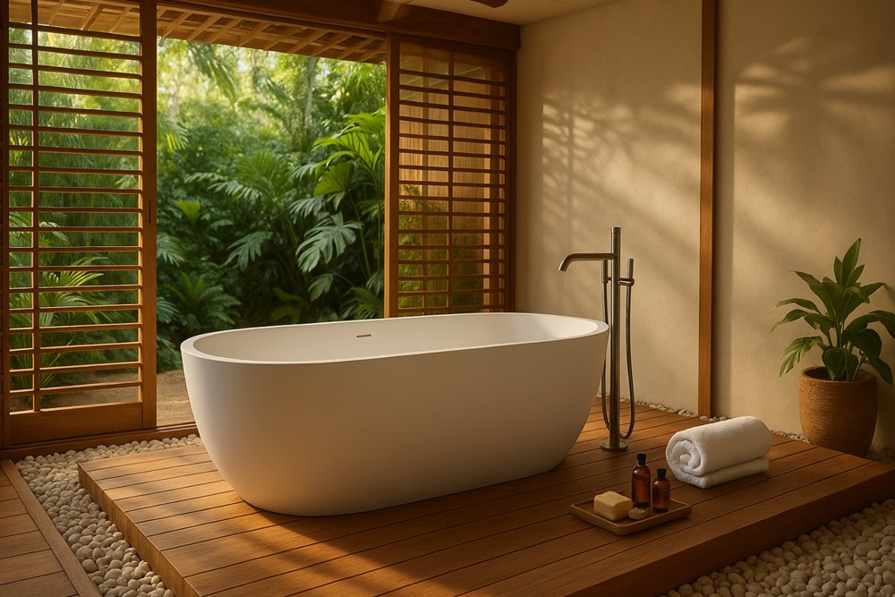 effect picture freestanding solid surface bathtub oe026