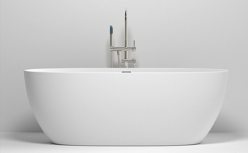freestanding bathtub solid surface