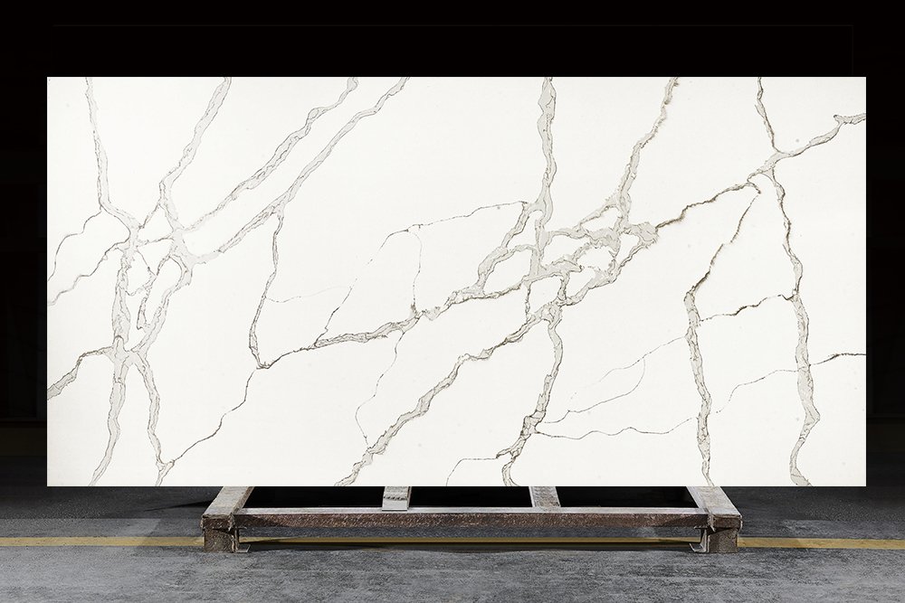 real shot calacatta taupe cascade cn7026