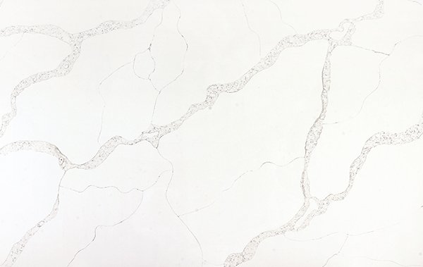 quartz stone slab calacatta cn7014 close up