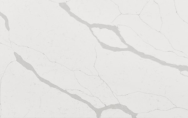quartz stone slab calacatta cn7051 close up