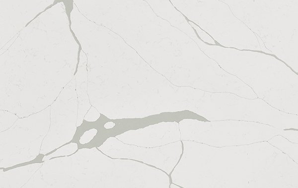 quartz stone slab calacatta cn7053 close up