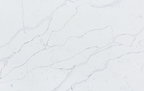 quartz stone slab calacatta cn7055 close up