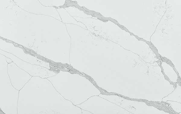 quartz stone slab calacatta cn7056 close up