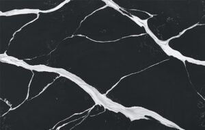 quartz stone slab calacatta cn7108 close up